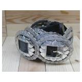 Nickel Silver 8 Concho Brighton Belt Buckles 35'