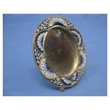 Hallmarked Vtg Italian Micro Mosaic Photo See Info