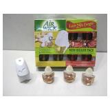 NIB Air Wick 6 Pack , Oil Warmer W/3 Scented See