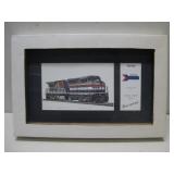 Amtrak Signed Michael Scott Kent Print #515 See