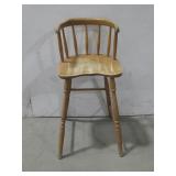 Vtg Wooden Chair 16.5' x 18.5' x 31' See Info