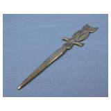 Hallmarked Vtg Navajo Heavy S.S. 25.2g Owl See