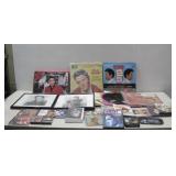 Assorted Elvis Media, CDs, Vinyl Records, & More