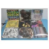 9 Assorted Vinyl Records The Rolling Stones & More