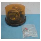 360 Rotating Emergency Warning Light Untested