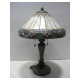 Tiffany Style Table Lamp 24' Tall Powers On