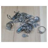 Sterling Silver Jewelry Scrap Lot 60 Grams