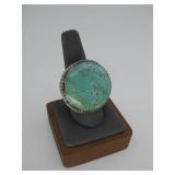 VTG Sterling Silver Turq Ring N/A  20.6 Grams