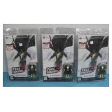 (3) 2022 DC Black Adam Action Figures