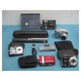 Assorted Cameras Olympus Digital & More