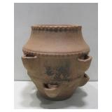 Terra Cotta Strawberry Planter W/Side Pockets See