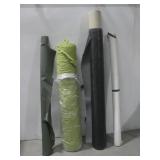 (4) Rolls Of Material Largest Approx. 10' x 55'