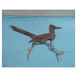 Rustic Metal Cut Roadrunner 17.5' x 13.25'