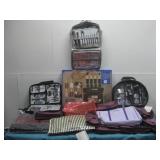 Assorted Makeup Kits, Travel Bags, & More
