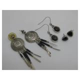 VTG Sterling Silver Misc Earrings N/A