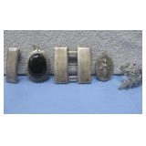 Sterling Silver Pendant, Rank Insignia, Charm,Ring