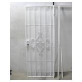 New Metal Security Screen Door W/ Hardware See