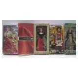 Four NIB Vtg 1990-2000's Barbies Winter See Info