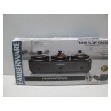 Farberware Triple Slow Cooker