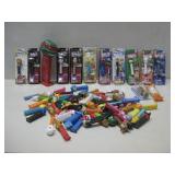 Seventy PEZ Dispensers Some NIP