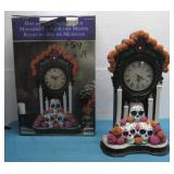 Day Of The Dead Battery Powered Clock See Info