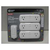 NIP Commercial Electric 3pack Wall Adapters