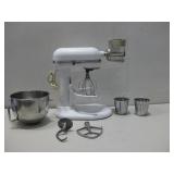 Kitchen Aide Professional HD Mixer W/Bowl See