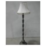 Vtg Metal Embossed Floor Lamp 5' See Info