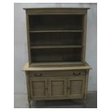 Vtg 2-Door Drexel Wooden Hutch See Info