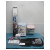 Home Goods Lot: Mainstays Garment Rack & More See
