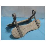 Antique Wood Pack Saddle 10' x 19' See Info