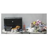Vtg Trunk, Assorted Plush Toys, & More See Info