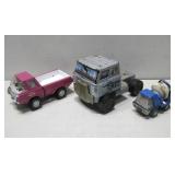 Three Vtg Toy Trucks Tonka, ERTL, Buddy L