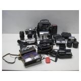 Assorted Vtg Cameras & More See Info