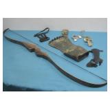 Vtg Browning Archery Reserve Bow W/Quiver See Info