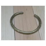 Brass Tribal Engraved Cuff Bracelet