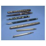 Vtg Fountain Pens & Pencils Untested See Info