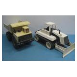 Two Tonka Trucks Observed Wear