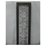 Rustic Wooden & Metal Panel 23' x 6'