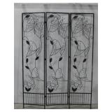 Three Panel Metal Garden Trellis 51' x 73'