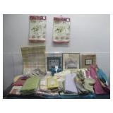 Assorted Kitchen Towels, Place Mats & More