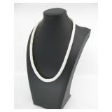 Heishi Necklace W/ Sterling Silver Tested Tips