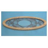 Paneled Glass Light Catcher 16.5' x 6'