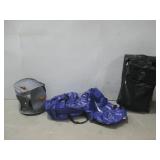 Lucas Suitcase & Assorted Storage Bags