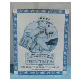 Vtg The Teddy Tum Tum Toy Company Metal See Info