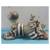 Martin & Luther Signed Santa Clara Pottery See