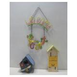 Butterfly & Bird Houses Welcome Plaque
