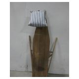 Vtg Iron Board W/ Clothes Pin Bag 47'