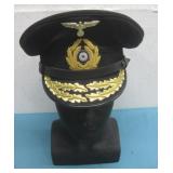 New Kriegsmarine Officer Visor Cap See Info