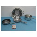 New 4-Piece Wolfgang Puck Pots & Pans See Info